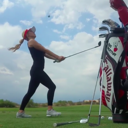 Paige Spiranac, Trick Shot Queen - GolfPunkHQ